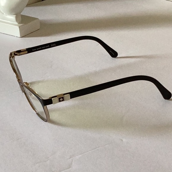 KATE SPADE PERSCRIPTION FRAME GLASSES WITH CASE BOW DETAIL - Picture 7 of 10
